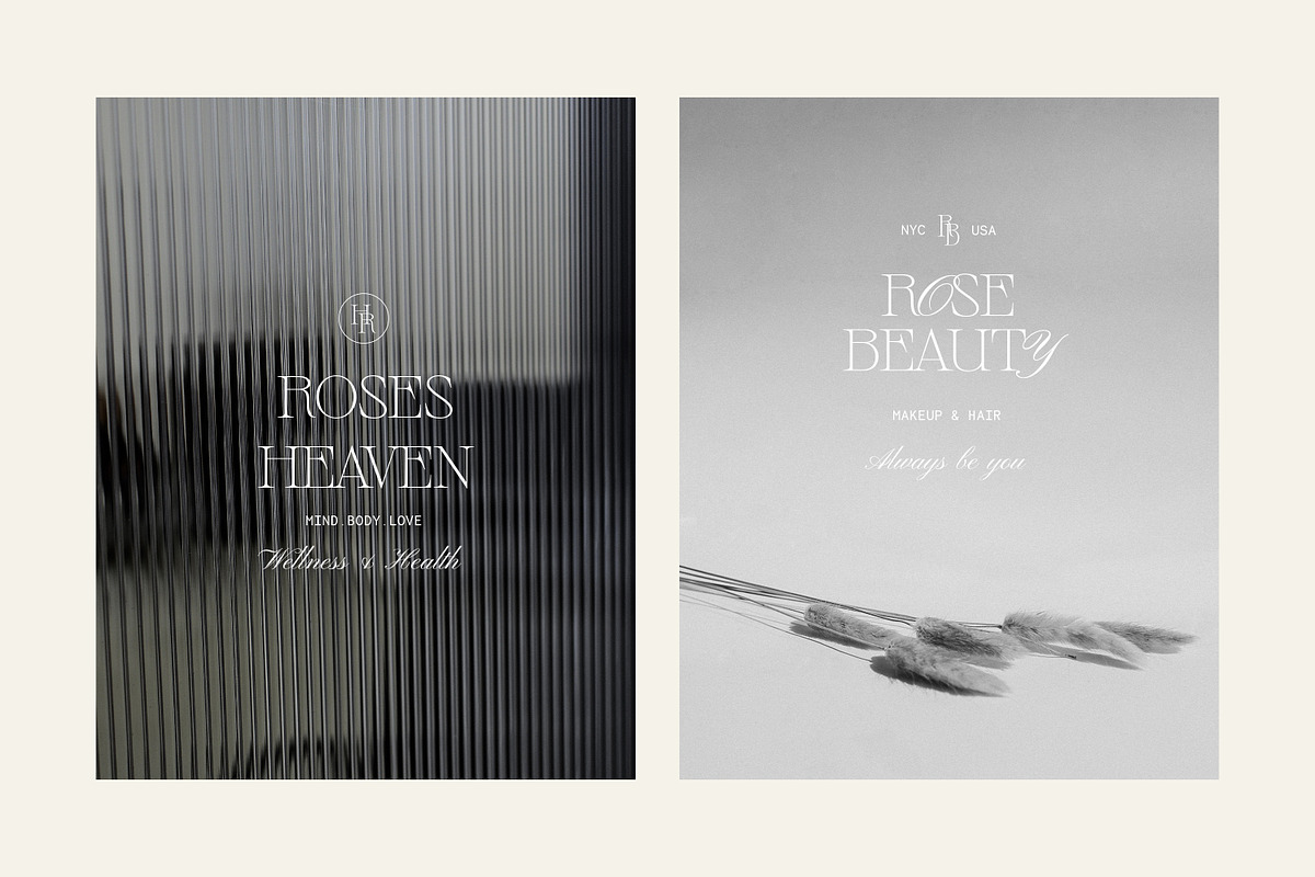Heaven Minimal Logo Kit Ai Eps Psd, a Branding & Logo Template by Feel This (Photo 14 of 15)