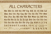 CS Laura – Gothic Uncial Font, a Sans Serif Font by Craft Supply Co. (Thumbnail 8 of 8)