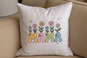 Groovy Mama Flower Garden Embroidery, an Illustration by Moss Rose (Thumbnail 3 of 3)