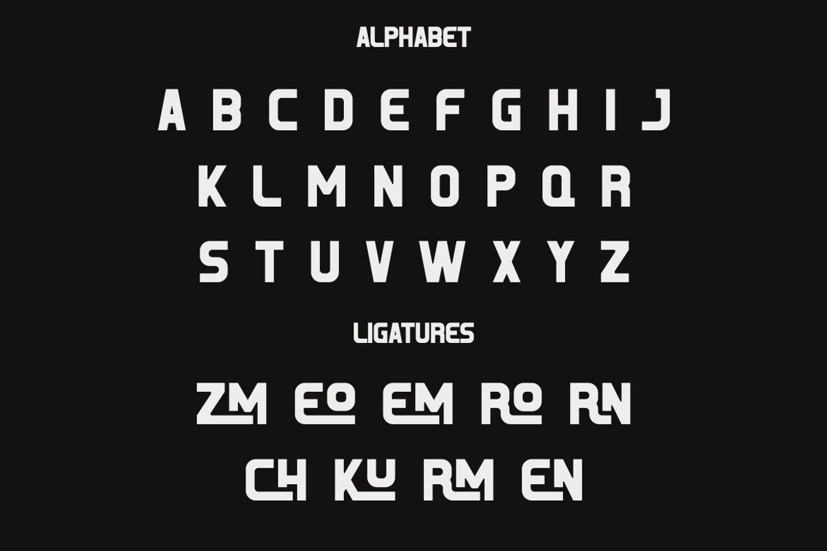 Rosemero Emperor - Modern Sans Font, a Sans Serif Font by MaikoHatta (Photo 2 of 5)