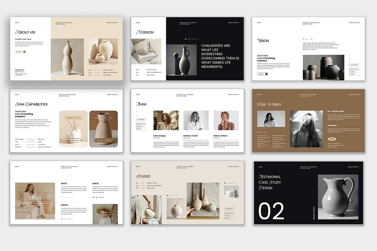Design Portfolio Presentation