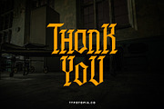 Arthur Blackletter Font, a Blackletter Font by edukka (Thumbnail 6 of 6)
