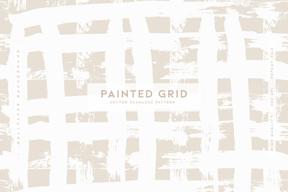 Painted Grid, a Wallpaper Graphic by MalyskaStudio (Photo 1 of 11)