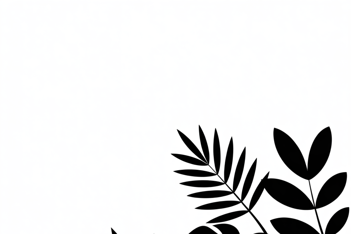 collection tropical leaf silhouette, an Illustration by Amazin_art (Photo 10 of 21)