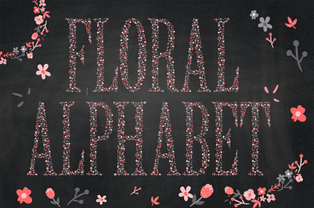 Floral Alphabet