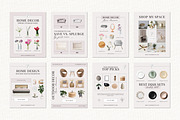 Home Decor LTK Canva Template, a Social Media Template by Deb Creative Studio (Thumbnail 5 of 9)