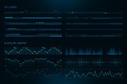 Sci Fi UI Set, an Object Illustration by Olga Ryzychenko (Thumbnail 4 of 8)