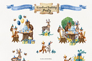 Woodland Birthday Party, an Animal Illustration by Natalia Fedorova (Thumbnail 6 of 10)