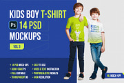 Kids Boy T-Shirt PSD Mockups Vol3, a Shirt Mockup by Hi, Mock-Up! (Thumbnail 1 of 12)