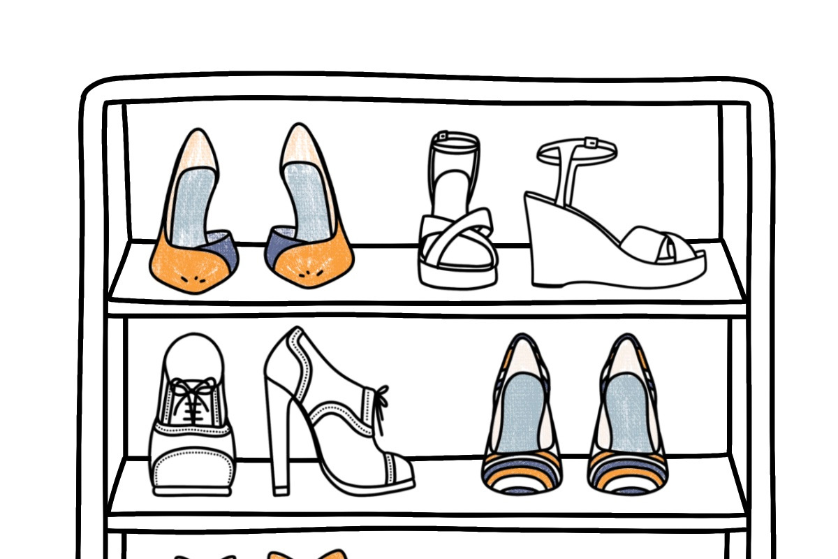 100+ Shoe Stamps for Procreate, a Brush Add-On by SketchQueen (Photo 3 of 5)