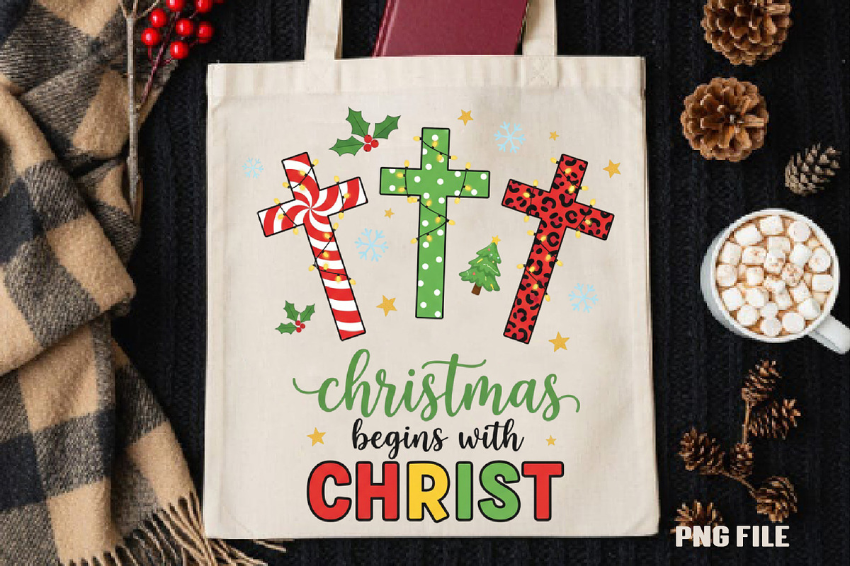 Christmas Begins With Christ, an Illustration by DreamCafeArt (Photo 4 of 4)
