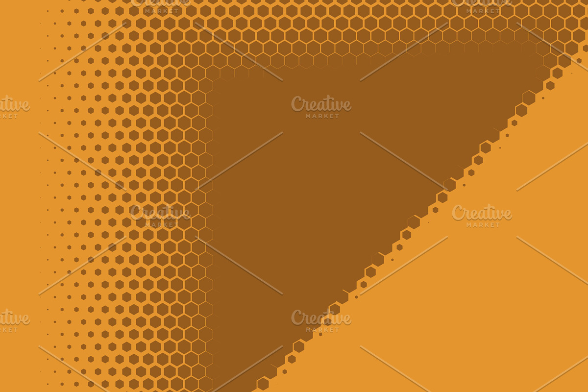 Dynamic Hexagon Pattern Background, a Pattern Graphic by shahsoft