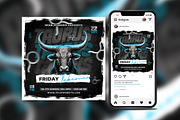 Taurus Friday Takeover Club Flyer, a Flyer Template by StarPixles11 (Thumbnail 2 of 3)