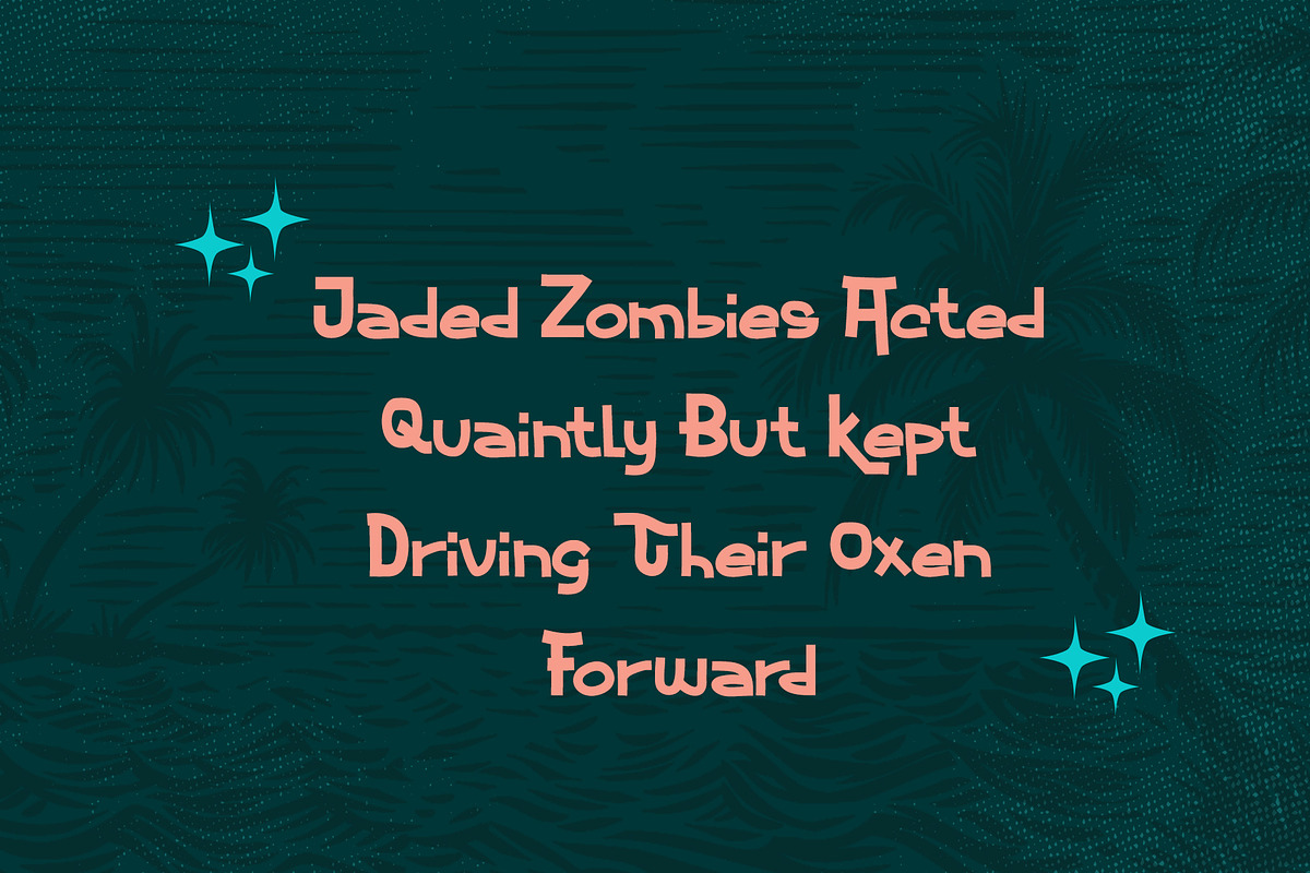 Malibu Night Stunning Display Font, a Symbol Font by Dawnside Graphic (Photo 4 of 5)