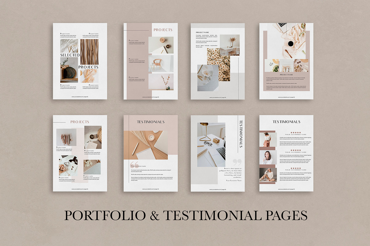 Services & Pricing Template | JANE, a Brochure Template by Studio Next (Photo 7 of 14)