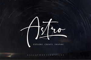 Gallatone // Signature Font & Extras