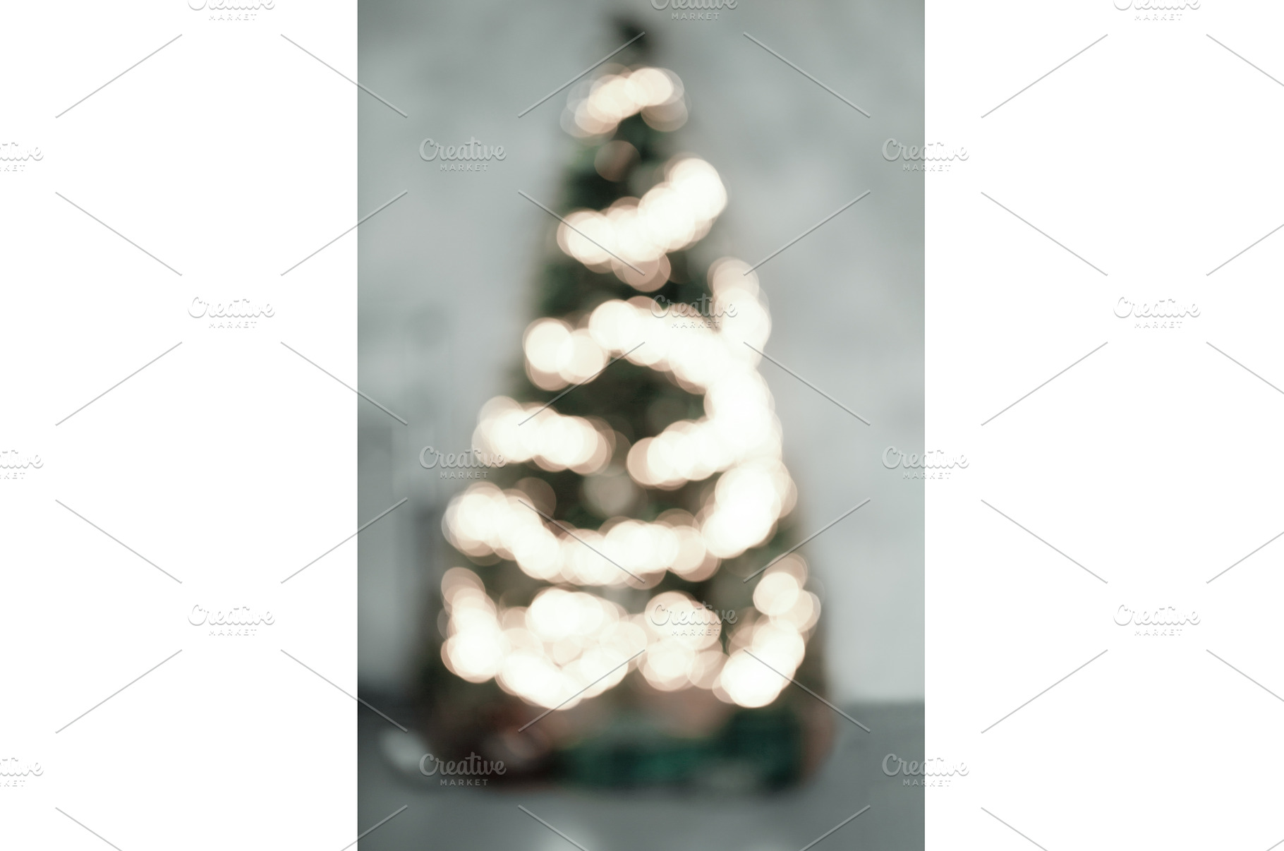 Christmas tree lights creating, a Holiday Photo by Anna Efetova