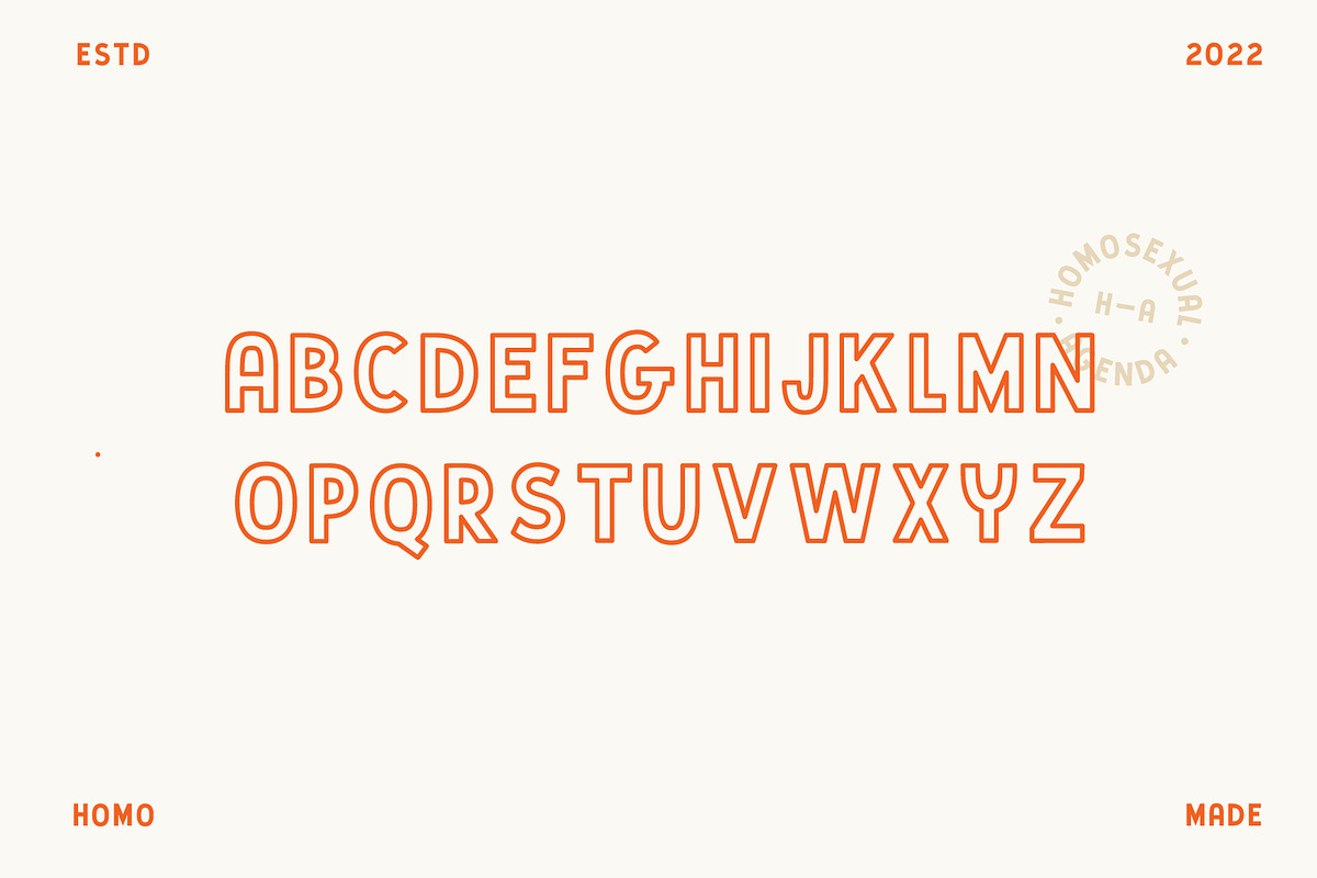 Homosexual Agenda -Sign Painter Sans, a Sans Serif Font by Creative Type (Photo 5 of 12)