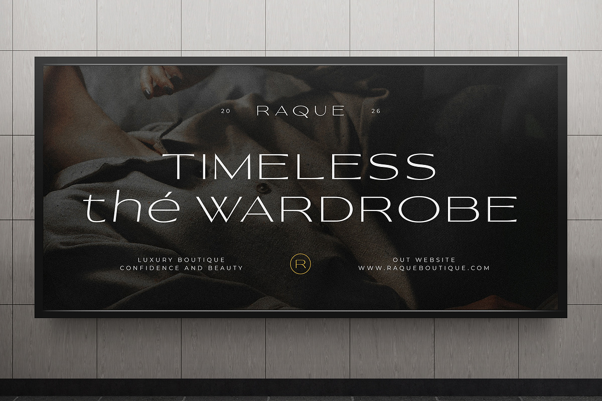 Dawner - Luxury Wide Thin Sans Serif, a Sans Serif Font by Typia Nesia (Photo 7 of 12)