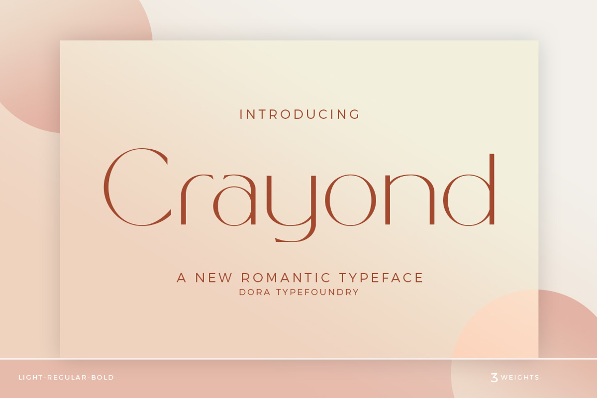 Crayond, a Sans Serif Font by Dora Typefoundry (Photo 14 of 14)