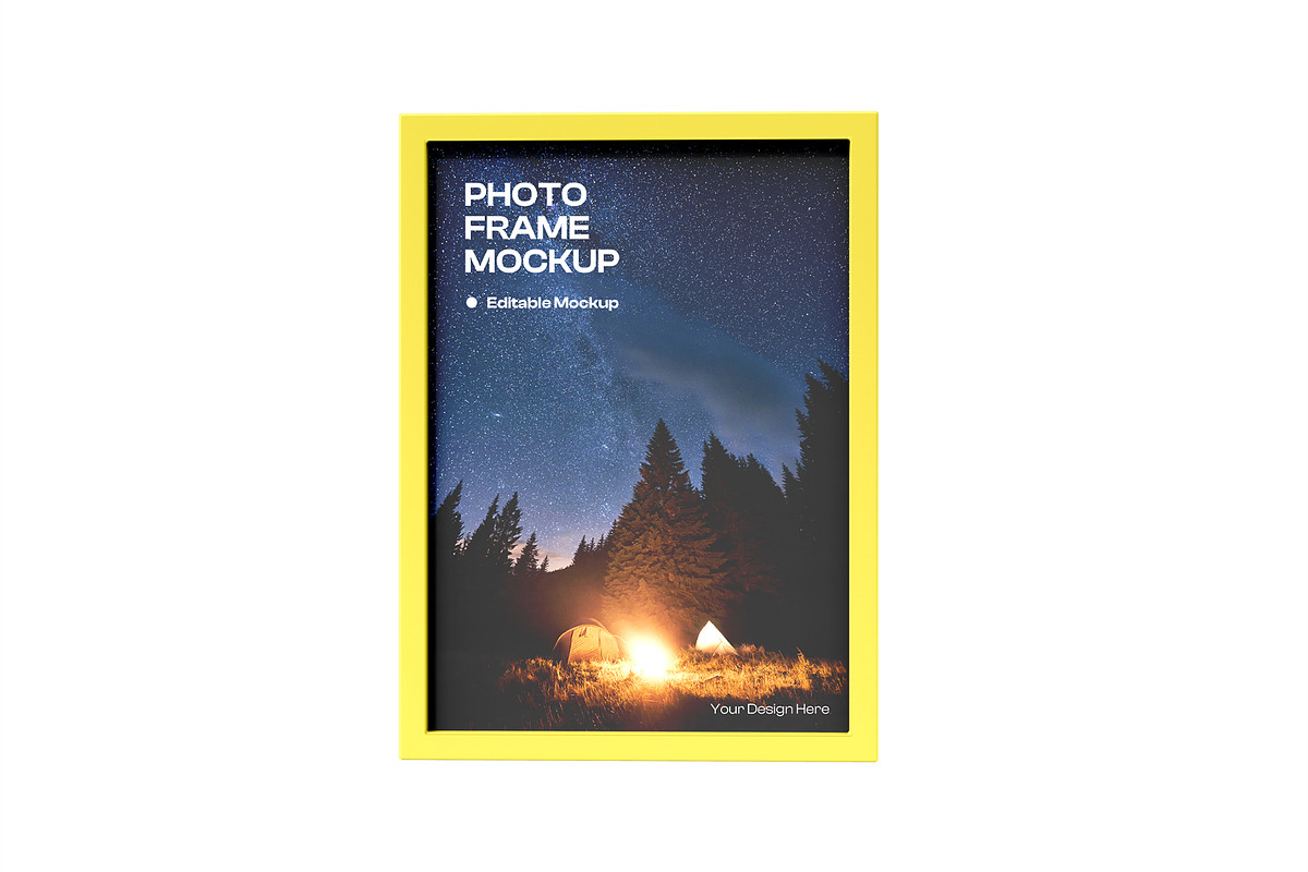 Frame mockup, a Product Mockup by graphypix (Photo 1 of 4)
