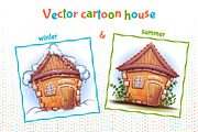 Vector Cartoon House, an Illustration by Cattleya (Thumbnail 1 of 2)