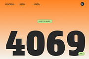 CS Bilyard – Slab Serif Display, a Slab Serif Font by Craft Supply Co. (Thumbnail 4 of 8)