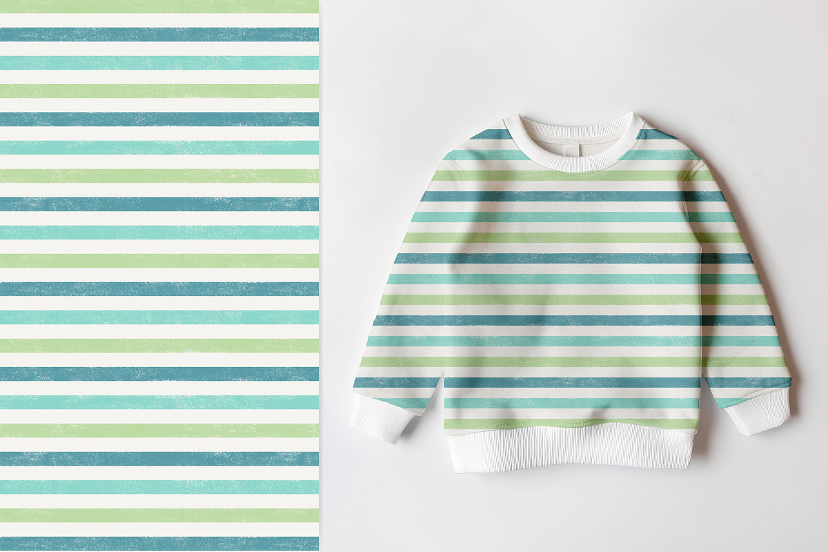 Blue hearts, a Pattern Graphic by Olena Kuznietsova (Photo 9 of 9)