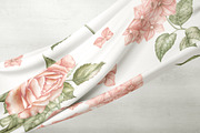 4 patterns roses and hydrangea, a Pattern Graphic by Kotkoa (Thumbnail 7 of 7)