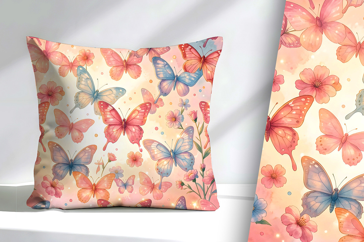 Butterfly Background, an Animal Illustration by Sharon Schwalbe (Photo 2 of 6)