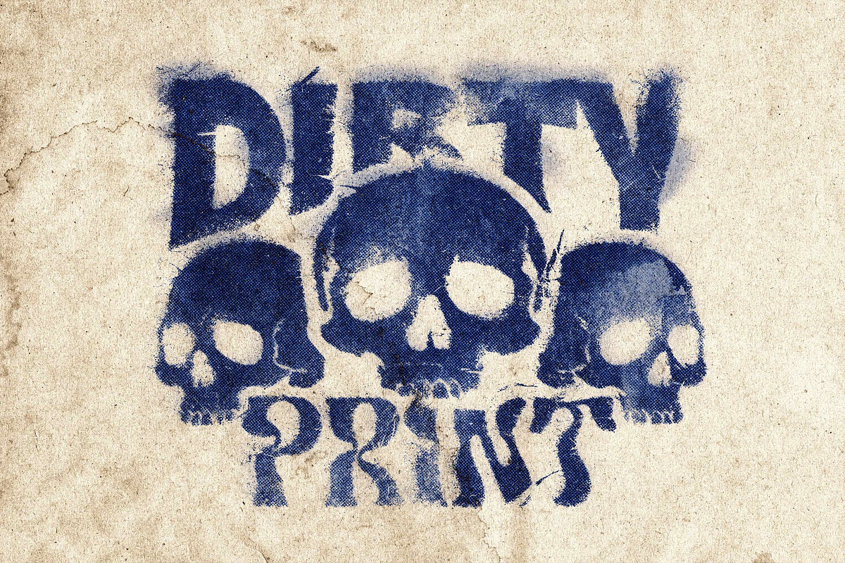 Dirty Print Effect, a Layer Style Add-On by Design Squad (Photo 1 of 6)
