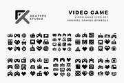 Video Game Icon Vector, an Icon by Akatype Studio (Thumbnail 1 of 3)