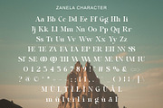 Zanela, a Serif Font by Muflieart (Thumbnail 6 of 7)