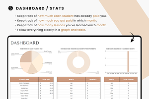 Tutoring Organizer & Lesson Planner