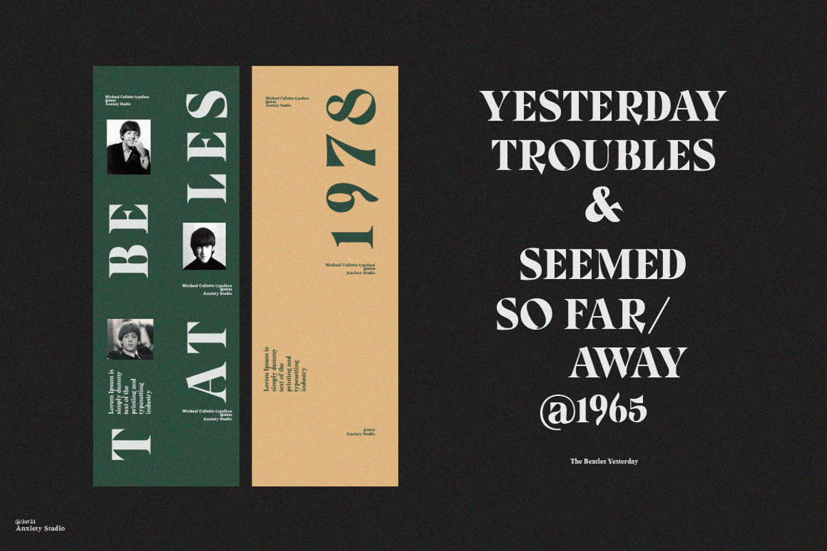 Bright Yellow Serif ( Bonus Fonts), a Serif Font by Anxiety Studio (Photo 3 of 19)