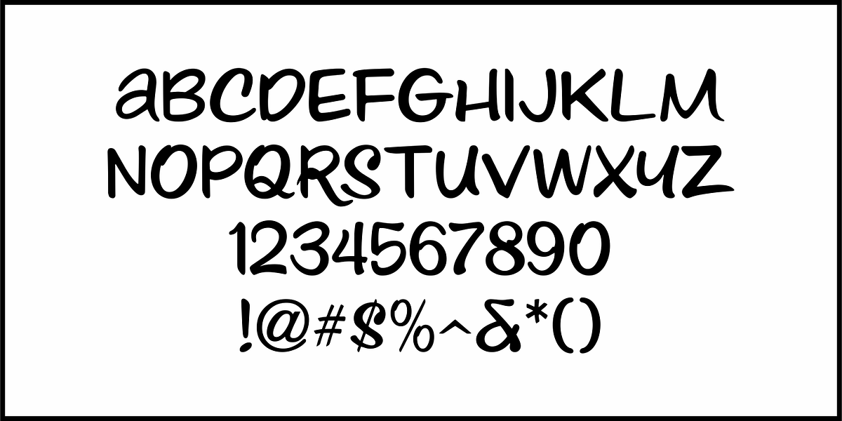 Musical Comedy JNL, a Script Font by Jeff Levine Fonts (Photo 3 of 5)