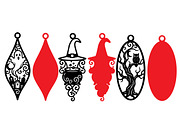 Halloween Ornaments Laser Cut SVG, an Object Graphic by DreamCafeArt (Thumbnail 11 of 12)