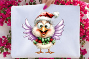 Funny Chicken Clipart Bundle., a Seasonal Illustration by SVGArt (Thumbnail 4 of 5)