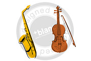 Musical instruments, an Illustration by mesblanc (Thumbnail 4 of 5)