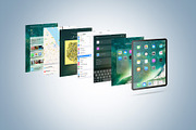 iPad Pro (2018) Mockup, an iPad Mockup by Zabiegala MP (Thumbnail 11 of 15)