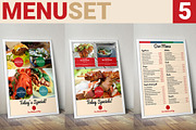Food Menu Mega Set, a Brochure Template by IndieStock (Thumbnail 5 of 5)