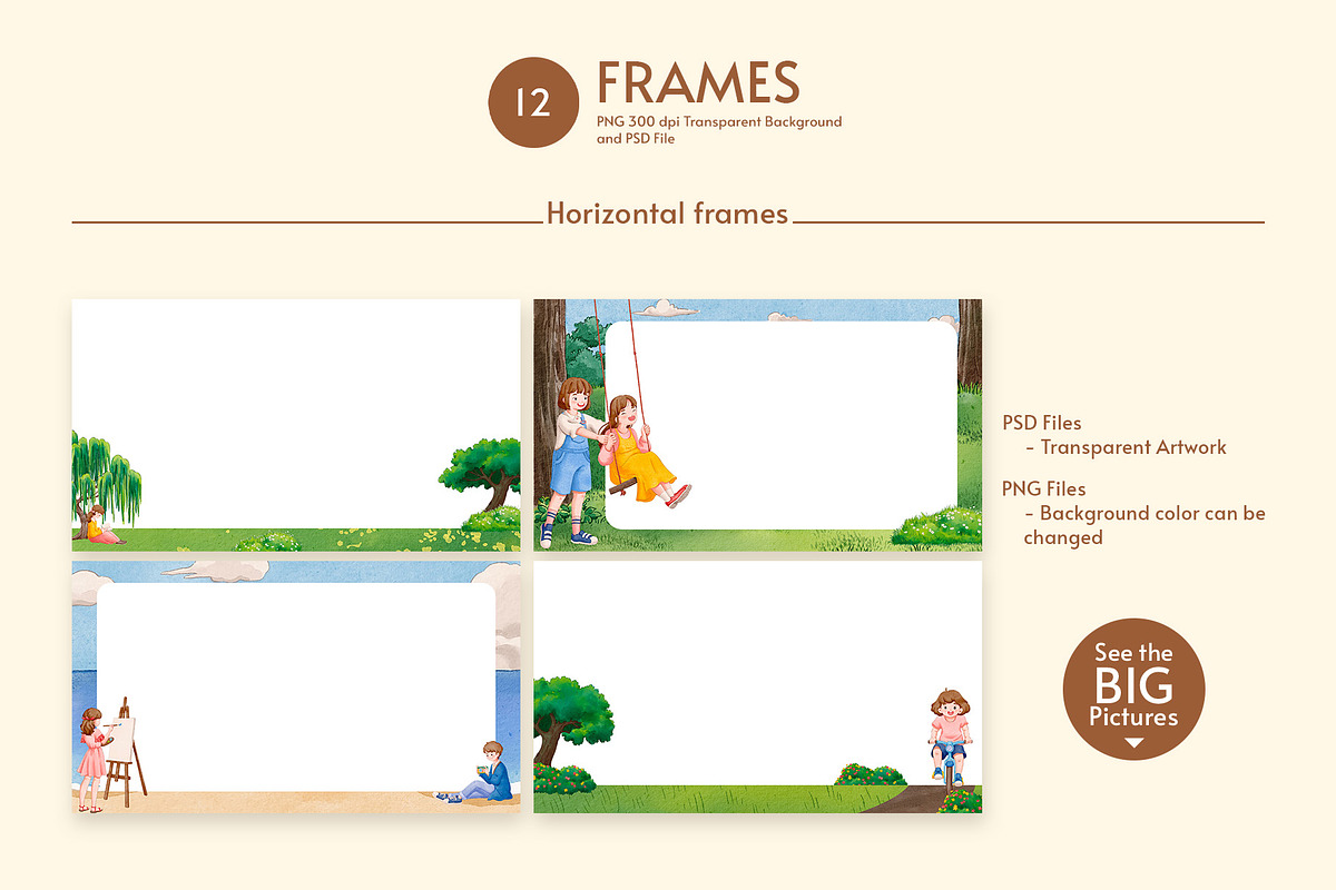 Hello Best Friend – Watercolor, a Person Illustration by CreativeValuation (Photo 4 of 11)