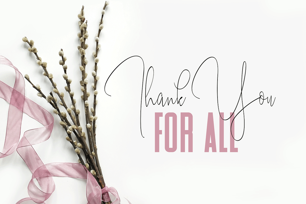 Mustache and Thick Sans, a Script Font by GRAPHICPRESS (Photo 9 of 9)