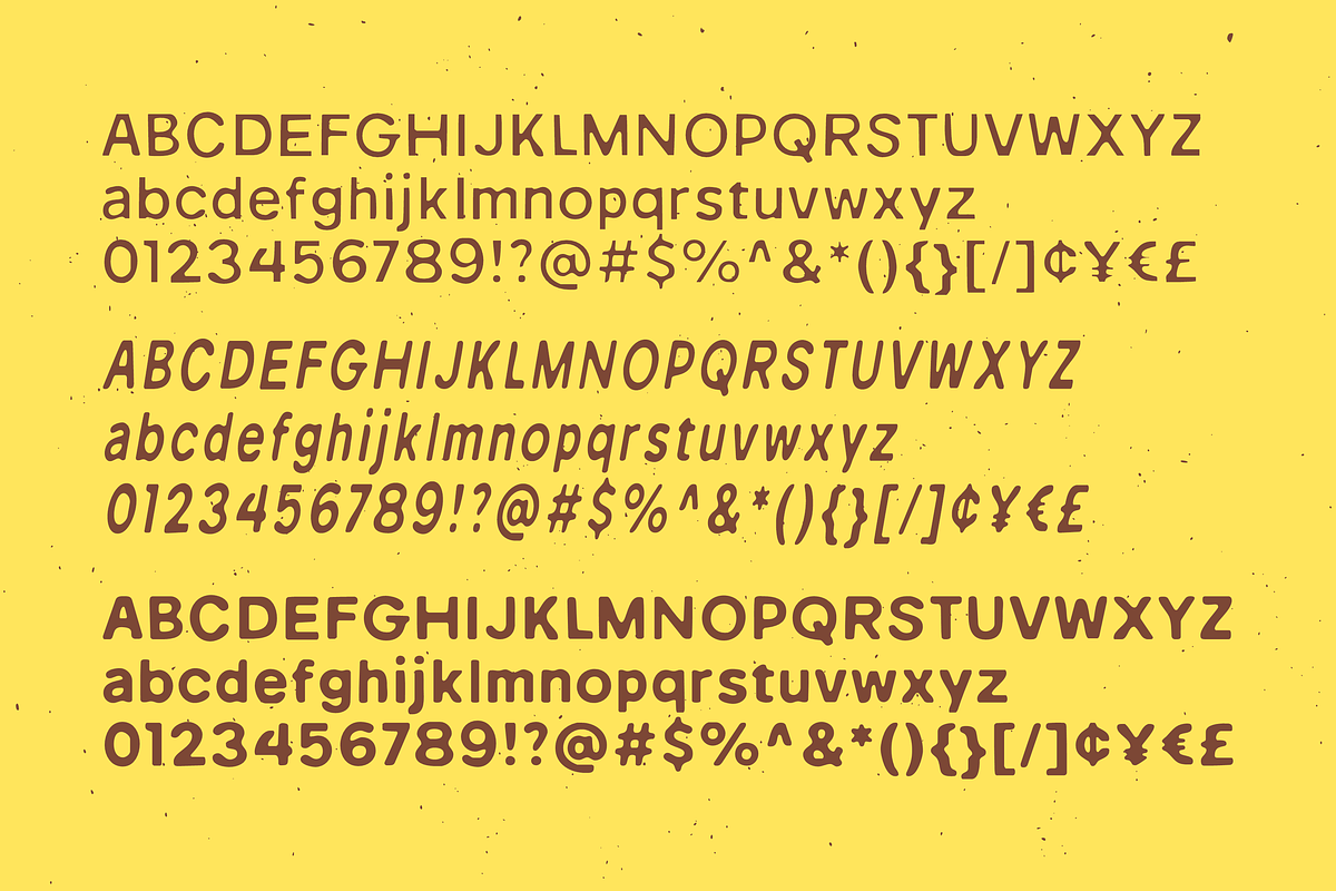Barconat Rough Sans Serif, a Font by 24Design Studios (Photo 7 of 8)