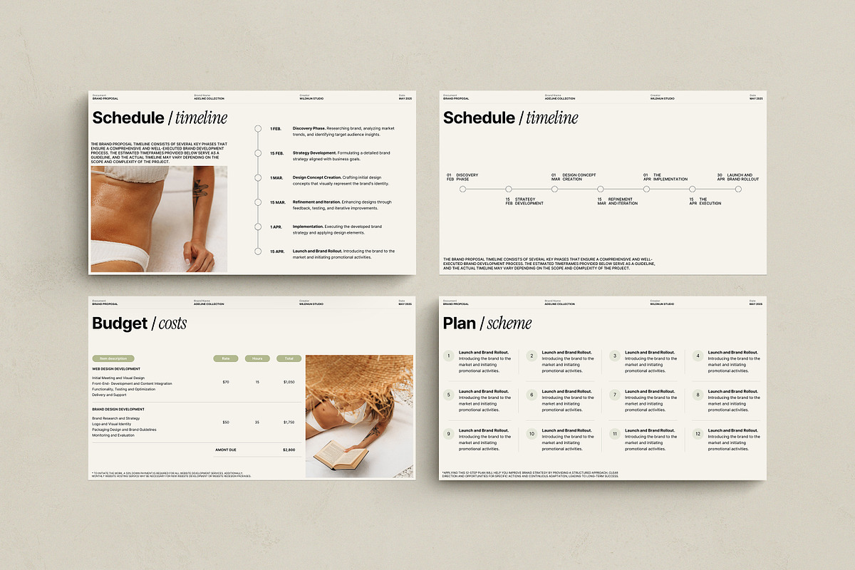 ADE / 3in1 Branding Pack, a Presentation Template by Wildnun Studio (Photo 8 of 43)
