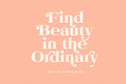 Evorine Stylish Serif, a Serif Font by Letterhend Studio (Thumbnail 3 of 11)