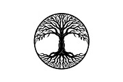 Tree of Life Circle SVG Bundle, an Illustration by Gfx_Store (Thumbnail 40 of 50)