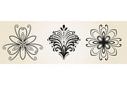 Vintage Big Set of Round Vector, a Decorative Illustration by FineArtStudio (Thumbnail 1 of 3)