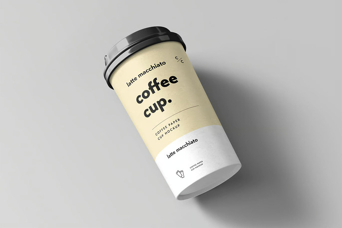 Paper Cup Mock-up, a Cups & Container Mockup by zippypixelstudio (Photo 8 of 13)
