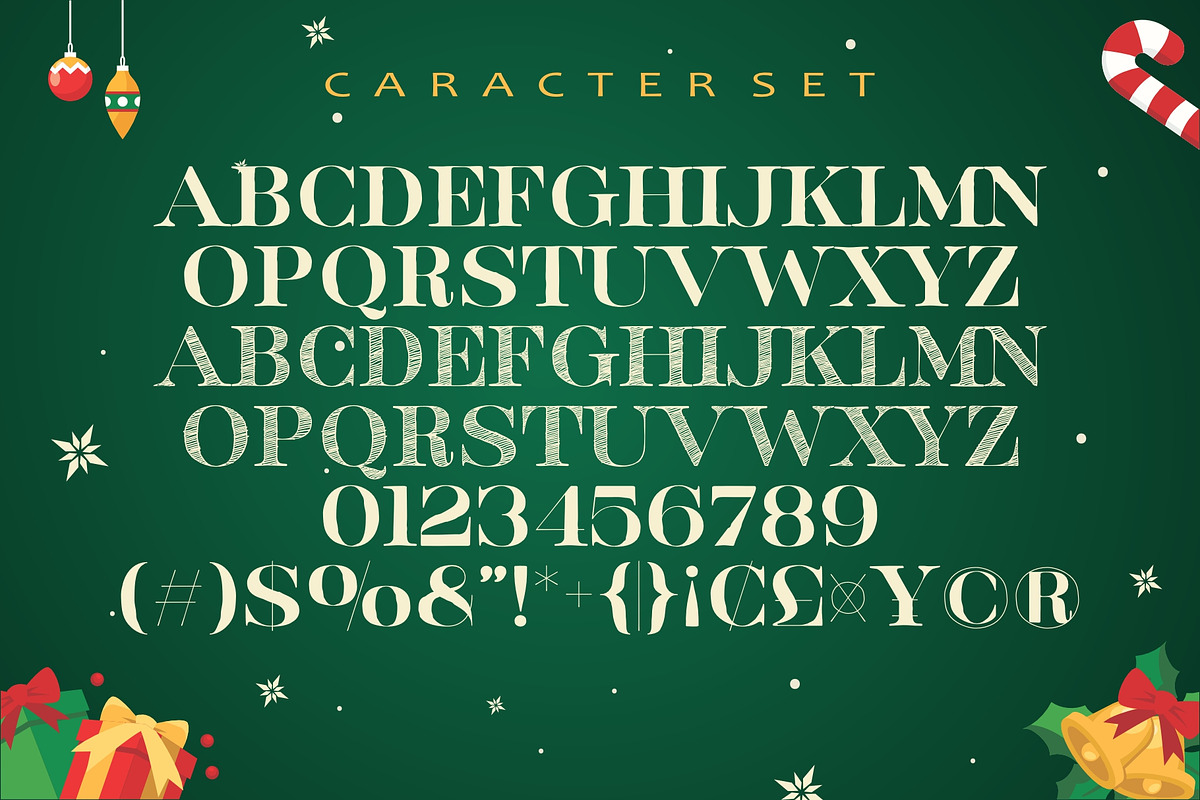 Winter Dinner, a Serif Font by ismanayuda (Photo 6 of 7)
